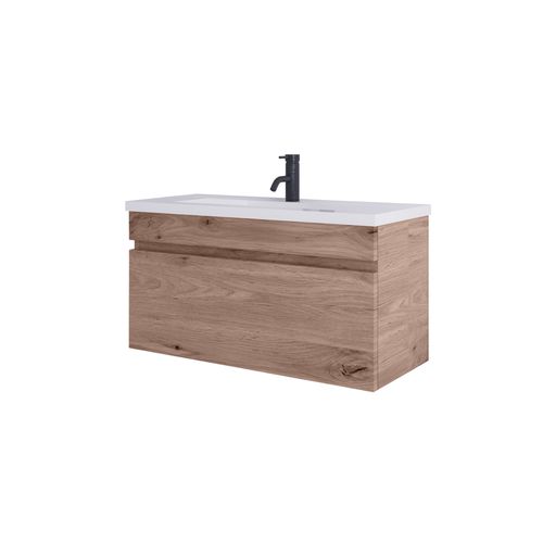 Code Lux 900 Slim Single Drawer Vanity Range - 5 Colours