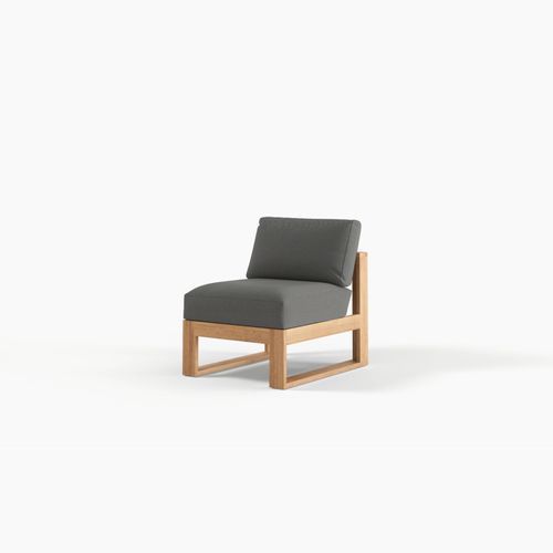 Milford Lounge Single Chair Armless | Outdoor Furniture