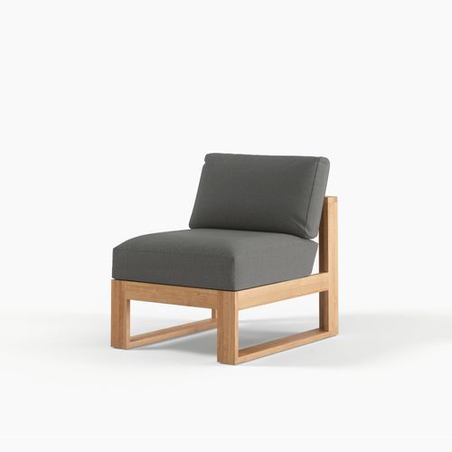 Milford Lounge Single Chair Armless | Outdoor Furniture