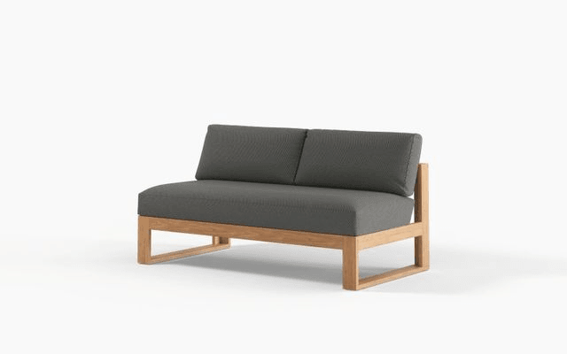 Milford Lounge 2 Seater Armless | Outdoor Furniture
