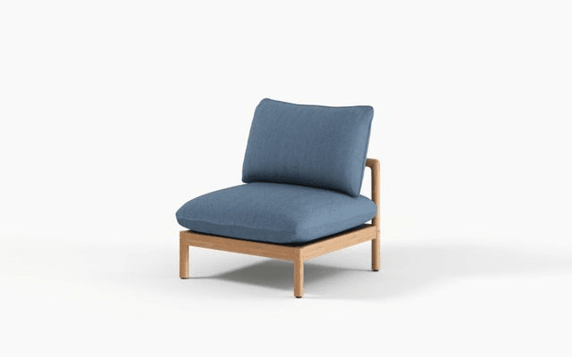 Opito Lounge Single Chair Armless  | Outdoor Furniture