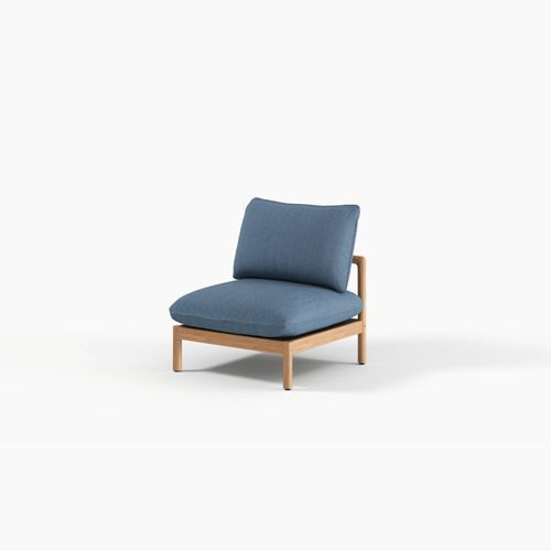 Opito Lounge Single Chair Armless  | Outdoor Furniture