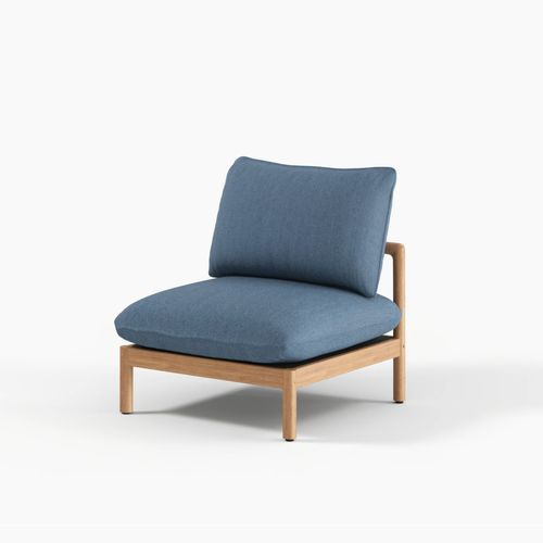 Opito Lounge Single Chair Armless  | Outdoor Furniture