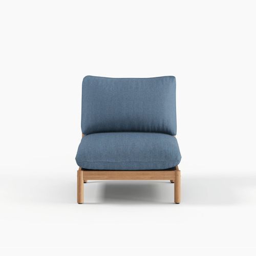 Opito Lounge Single Chair Armless  | Outdoor Furniture