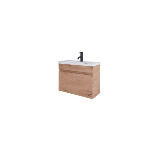 Code Lux 600 Slim Single Drawer Vanity Range - 5 Colours