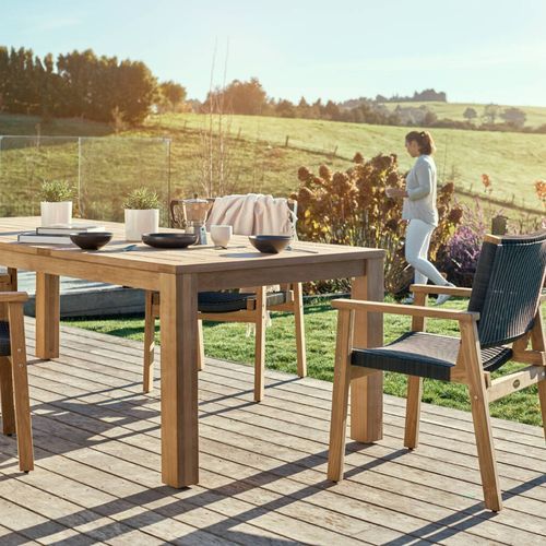 Couper Rectangle Large Dining Table | Outdoor Furniture