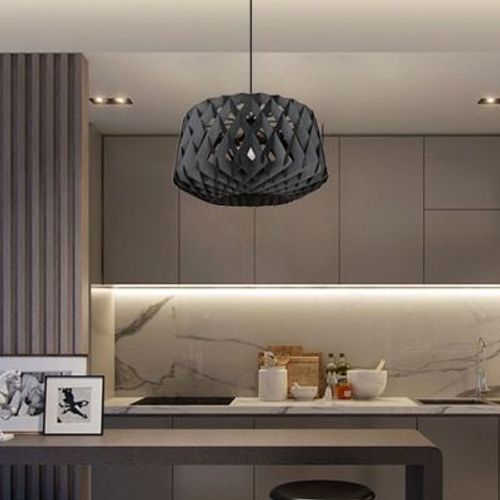 Duty Pendant  - Round (Black)