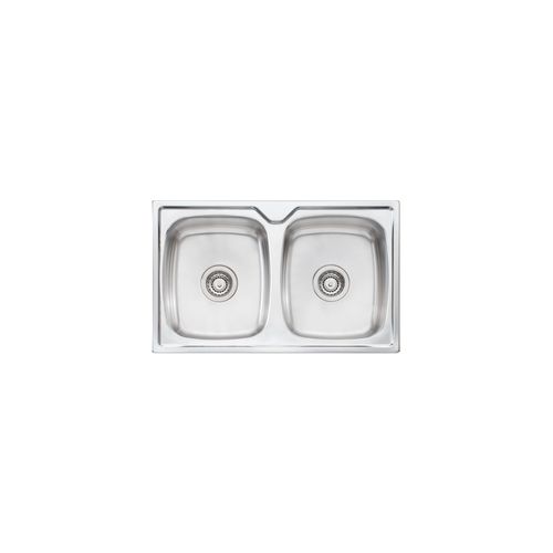 Endeavour Double Bowl Topmount Sink