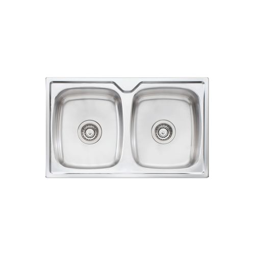 Endeavour Double Bowl Topmount Sink