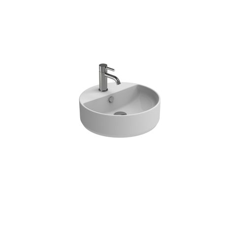 Evo 43 Round Vessel Basin With Taphole