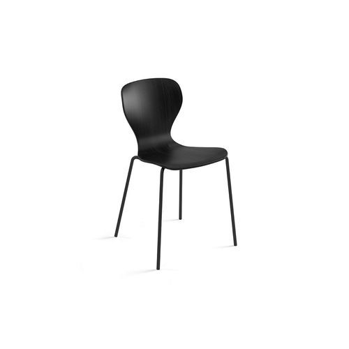 Ears Chair - Four Metal Legs