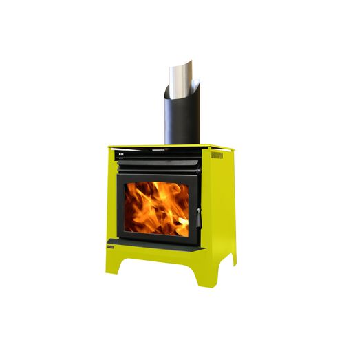 Ethos Phoenix Freestanding Wood Fireplace