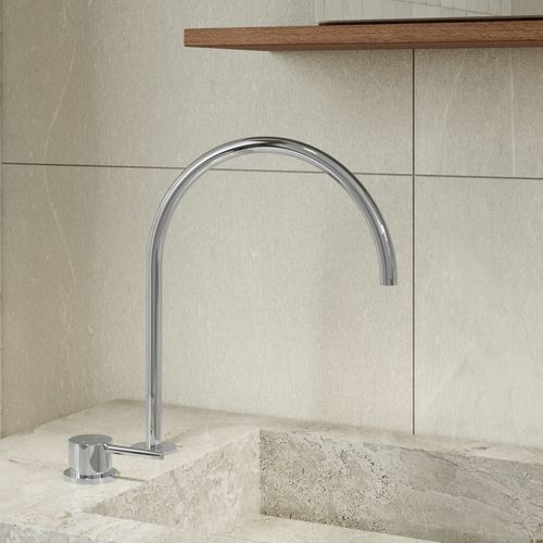 Elysian Bench-Mounted Mixer | Chrome