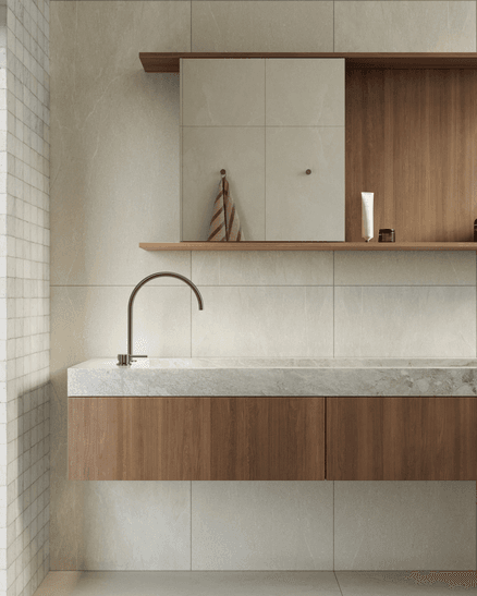 Elysian Bench-Mounted Mixer | Brushed Gunmetal