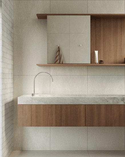 Elysian Bench-Mounted Mixer | Chrome