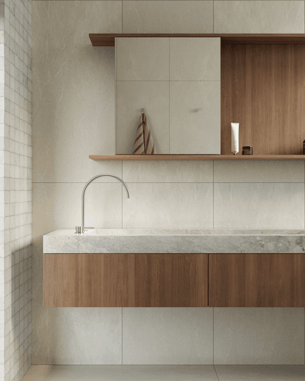 Elysian Bench-Mounted Mixer | Brushed Nickel