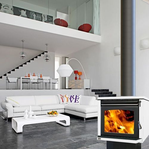 Ethos Genesis Freestanding Wood Fireplace