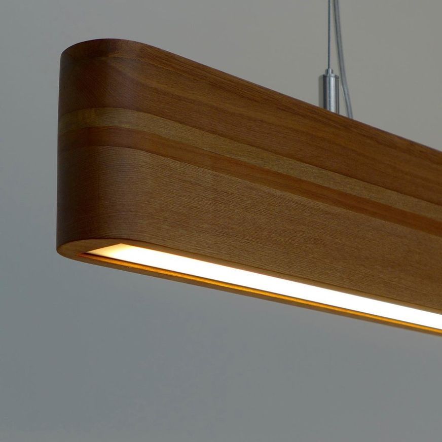 Strata Timber Pendant Light