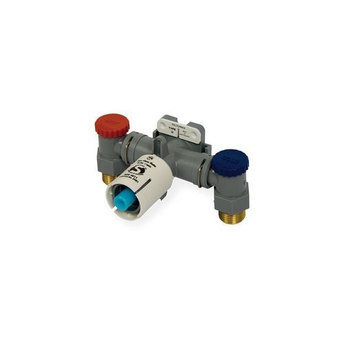 Designer '86 Feltonmix™ Mixing Valve Unequal P (Blue)