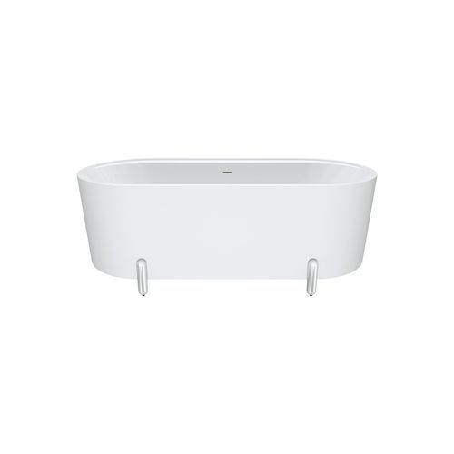Aluca Freestanding with Legs, 1700mm Matte White