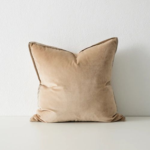 Weave Home Francesca Cushion - Copper | Velvet