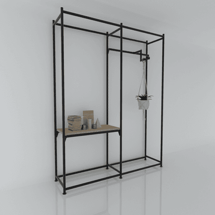 FlexiTubo Modular Display System - Add On Bay