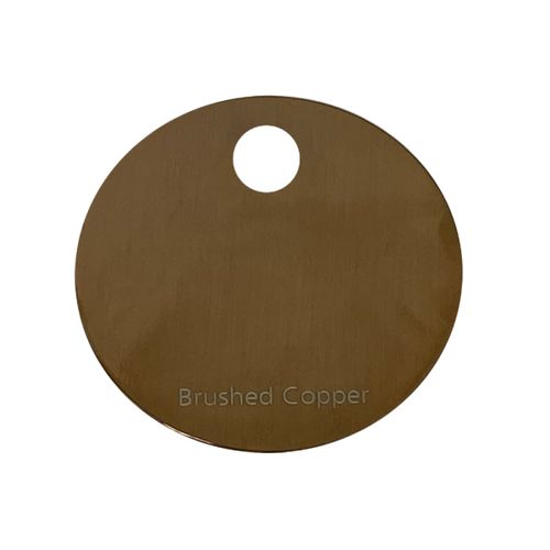 Loft Colour Disc Brushed Copper