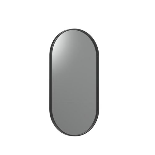 Frame XL 500 Pill Mirror Brushed Black