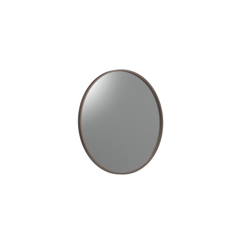 Frame XL 600 Round Mirror Aged Brass