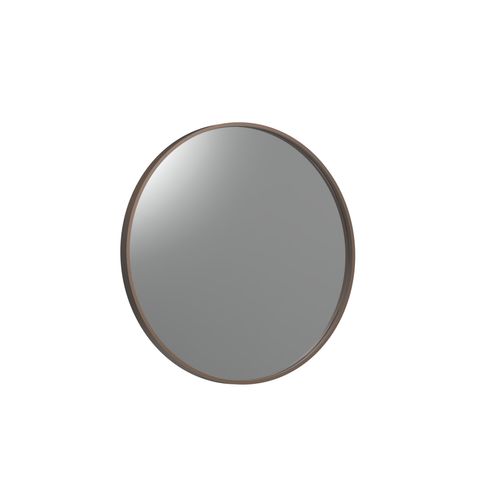 Frame XL 750 Round Mirror Aged Brass