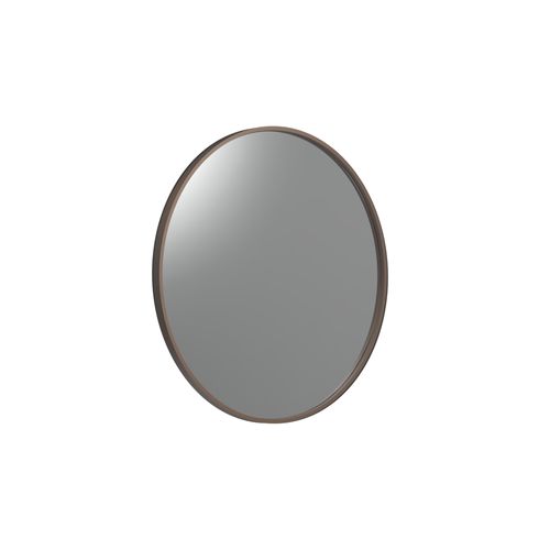 Frame XL 900 Round Mirror Aged Brass