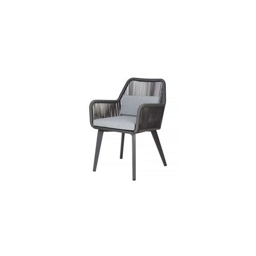 Falcon Aluminium And Rope Outdoor Dining Chair