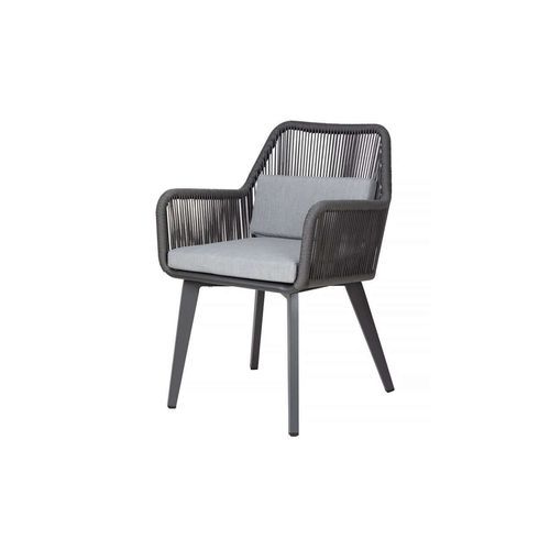 Falcon Aluminium And Rope Outdoor Dining Chair