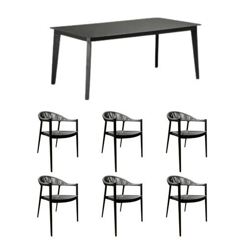 Faroe Outdoor Dining Set - Floor Stock