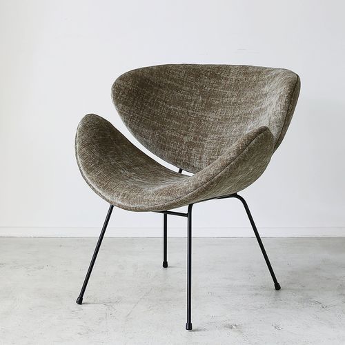 'Florence' Chair / Vintage Velvet / Moss