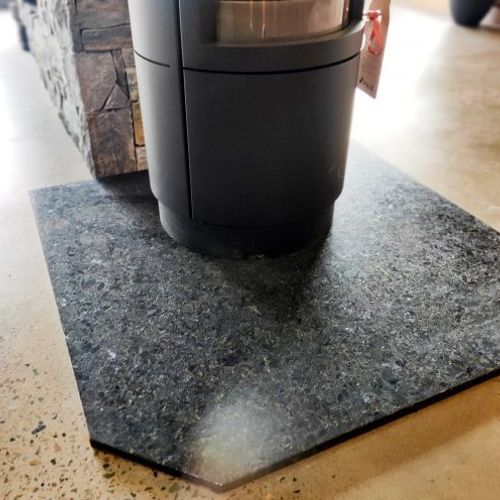 Foundry 1050 x 1050 x 20mm Flat Wall Hearth