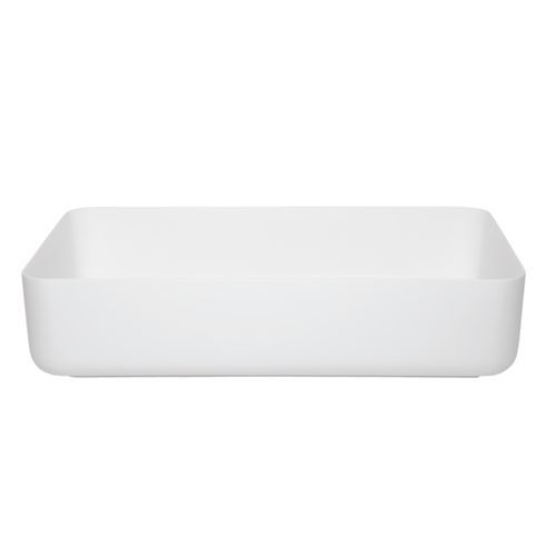 Frankie Basin 600mm Matte White