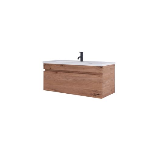 Code Lux 1200 Slim Single Drawer Vanity Range - 5 Colours
