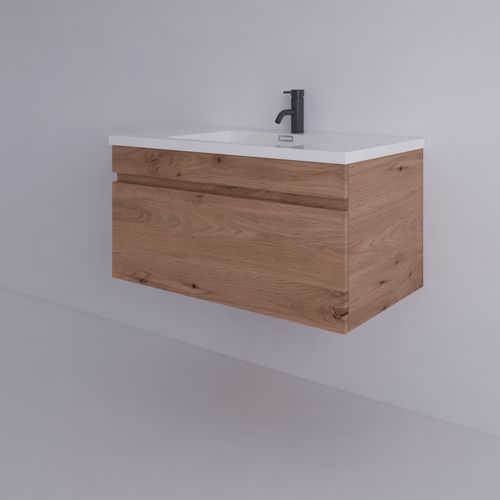 Code Lux 1000 Single Drawer Wall Hung Vanity