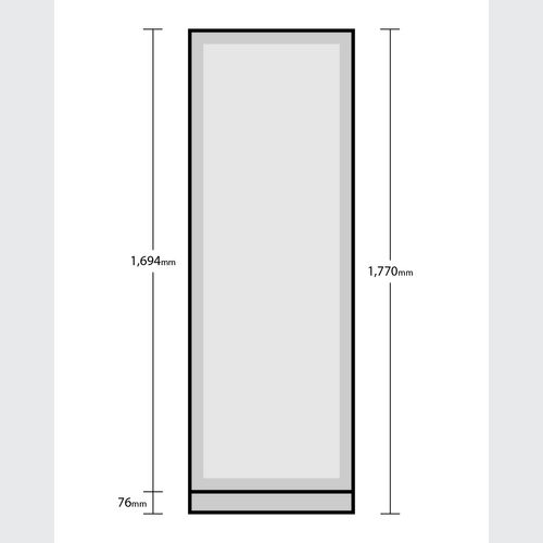 Grand Cru Black 428L Beverage Fridge