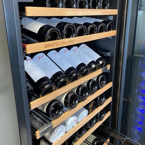 Grand Cru Black 366 Bottle Dual Zone Wine Fridge