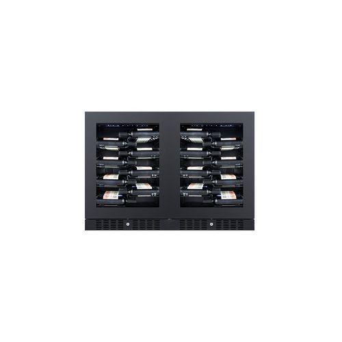 Grand Cru 80 Bottle 'Label View' Dual Zone Wine Fridge