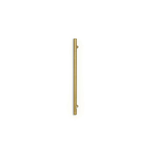 Radiant Vertical Single Towel Rail 40 x 950mm - Brushed Gold