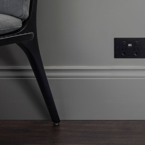 2 Gang GPO Socket Switch + Single USB A