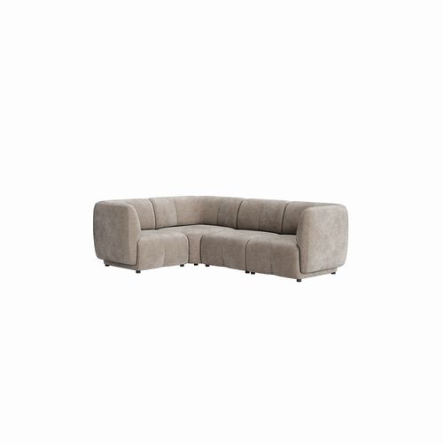 Plum LHF Chaise Sofa