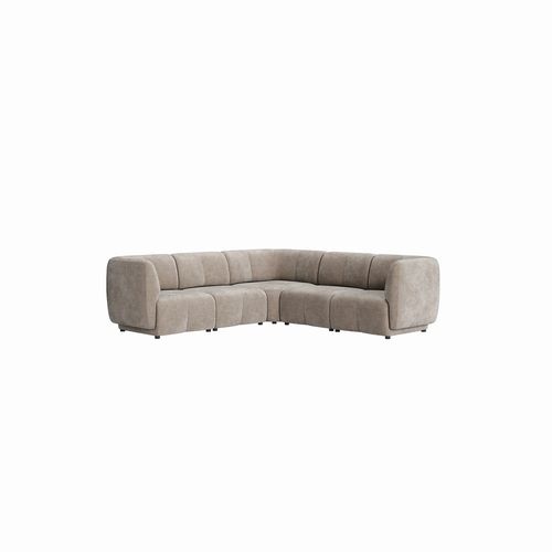 Plum Corner Sofa