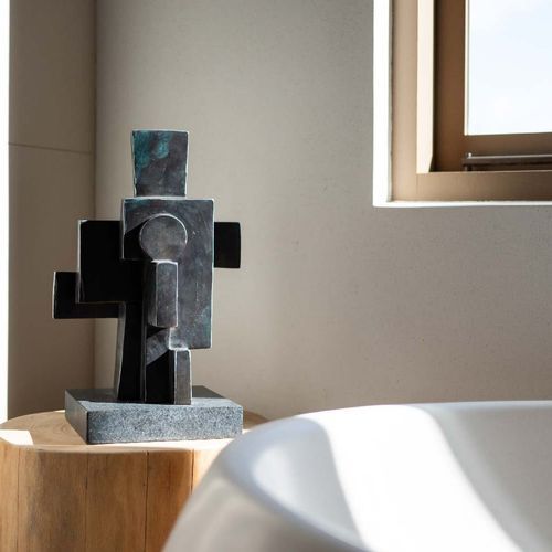 Geometric Block by Bespoke Sculpture