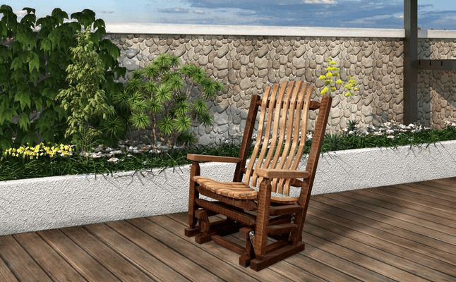 Glider Rocker Glacier Country Collection