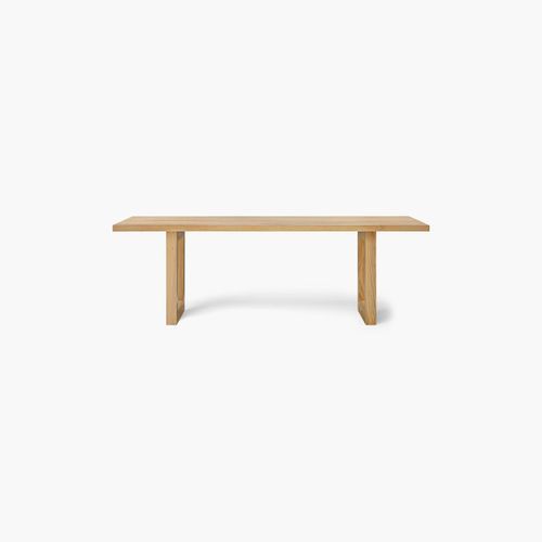 American Oak Global Rectangular Dining Table