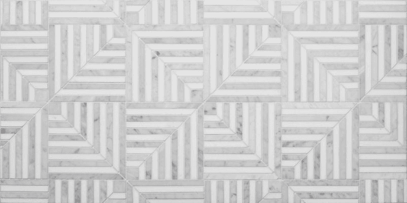 Labyrinth Gravity Carrara & Thassos Marble By Steve Cordony